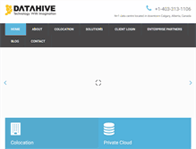 Tablet Screenshot of documentmanagement.datahive.ca