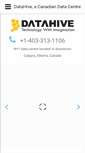 Mobile Screenshot of datahive.ca